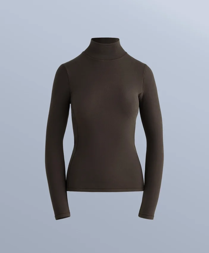 Camisola térmica de gola alta Camisola térmica de gola alta