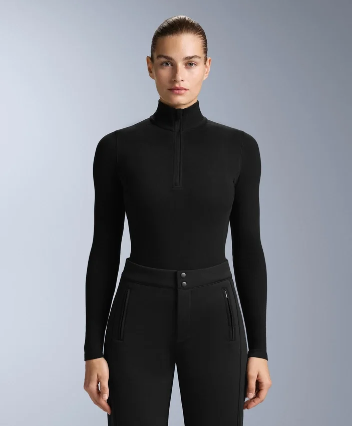 Camisola térmica polar de base com meio fecho Camisola térmica polar de base com meio fecho