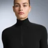 Camisola térmica polar de base com meio fecho Camisola térmica polar de base com meio fecho