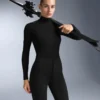 Camisola térmica polar de base com meio fecho Camisola térmica polar de base com meio fecho