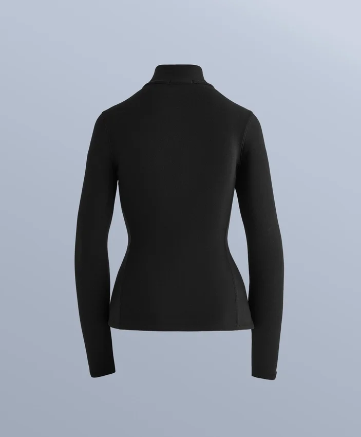 Camisola térmica polar de base com meio fecho Camisola térmica polar de base com meio fecho