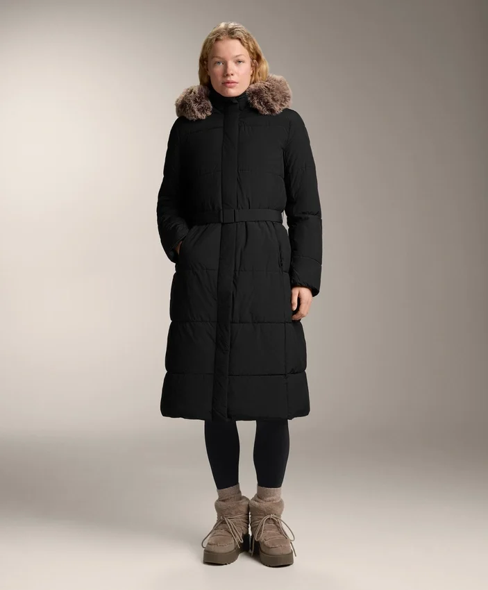 Casaco acolchoado comprido repelente à água Primaloft® Casaco acolchoado comprido repelente à água Primaloft®