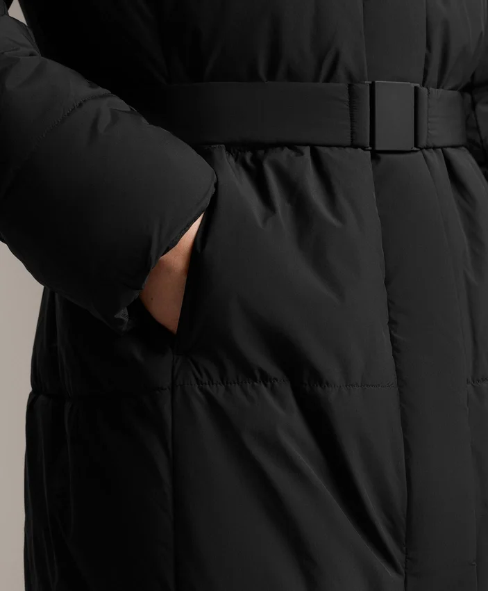 Casaco acolchoado comprido repelente à água Primaloft® Casaco acolchoado comprido repelente à água Primaloft®