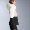 Casaco acolchoado de esqui Primaloft® com corte super justo e blocos de cor, resistente à água Casaco acolchoado de esqui Primaloft® com corte super justo e blocos de cor, resistente à água
