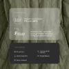 Casaco acolchoado em Fellex® Aerogel repelente à água Casaco acolchoado em Fellex® Aerogel repelente à água