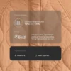 Casaco acolchoado em Fellex® Aerogel repelente à água Casaco acolchoado em Fellex® Aerogel repelente à água