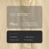Casaco acolchoado em Fellex® Aerogel repelente à água Casaco acolchoado em Fellex® Aerogel repelente à água