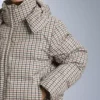 Casaco acolchoado estampado 80% penugem e 20% penas Minardi Piume Ski 10K