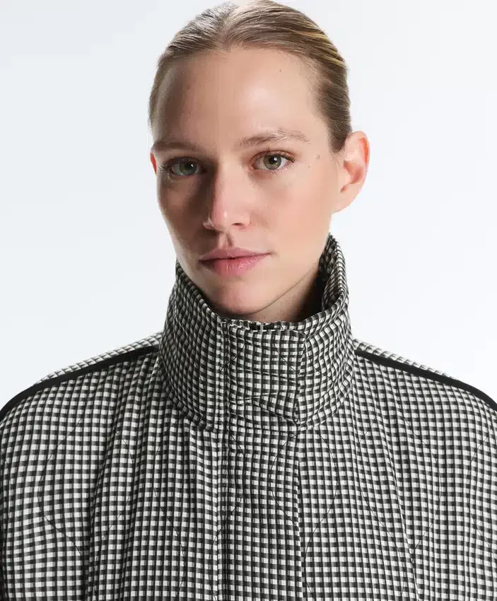 Casaco acolchoado Fellex® Aerogel Gingham Casaco acolchoado Fellex® Aerogel Gingham