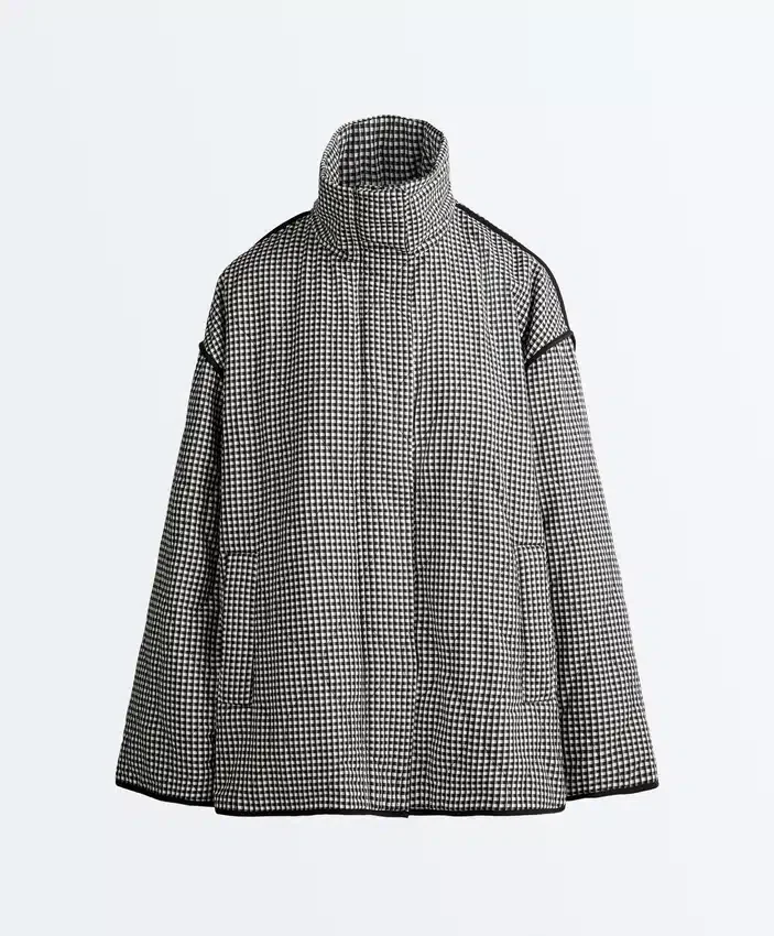 Casaco acolchoado Fellex® Aerogel Gingham Casaco acolchoado Fellex® Aerogel Gingham