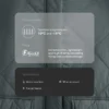 Casaco acolchoado repelente de água Fellex® Aerogel Casaco acolchoado repelente de água Fellex® Aerogel