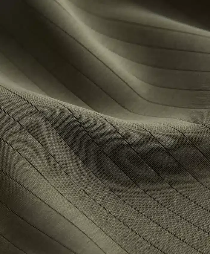 Casaco bomber às riscas com modal Soft Touch Casaco bomber às riscas com modal Soft Touch