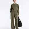 Casaco bomber às riscas com modal Soft Touch Casaco bomber às riscas com modal Soft Touch