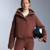 Casaco de esqui impermeável Primaloft® Feel the Performance Tm com bolsos Casaco de esqui impermeável Primaloft® Feel the Performance Tm com bolsos