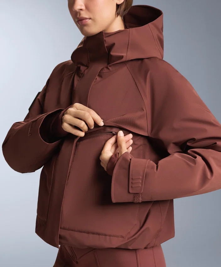 Casaco de esqui impermeável Primaloft® Feel the Performance Tm com bolsos Casaco de esqui impermeável Primaloft® Feel the Performance Tm com bolsos