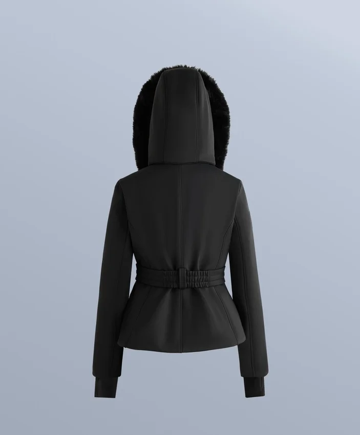 Casaco de esqui Primaloft® resistente à água com corte super justo Casaco de esqui Primaloft® resistente à água com corte super justo