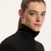 Casaco longo de Soft Touch com modal e bolsos Casaco longo de Soft Touch com modal e bolsos
