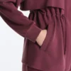 Casaco longo de Soft Touch com modal e bolsos Casaco longo de Soft Touch com modal e bolsos