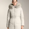 Casaco Midi Acolchoado Primaloft® Repelente à Água Casaco Midi Acolchoado Primaloft® Repelente à Água