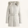 Casaco Midi Acolchoado Primaloft® Repelente à Água Casaco Midi Acolchoado Primaloft® Repelente à Água