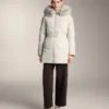 Casaco Midi Acolchoado Primaloft® Repelente à Água Casaco Midi Acolchoado Primaloft® Repelente à Água