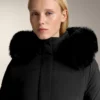 Casaco Midi Acolchoado Primaloft® Repelente à Água Casaco Midi Acolchoado Primaloft® Repelente à Água