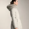 Casaco Midi Acolchoado Primaloft® Repelente à Água Casaco Midi Acolchoado Primaloft® Repelente à Água