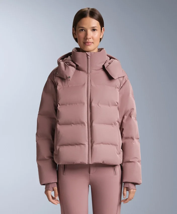Casaco Minardi Piume Ski resistente à água, 80% de penugem e 20% de penas Casaco Minardi Piume Ski resistente à água, 80% de penugem e 20% de penas