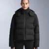 Casaco Minardi Piume Ski resistente à água, 80% de penugem e 20% de penas