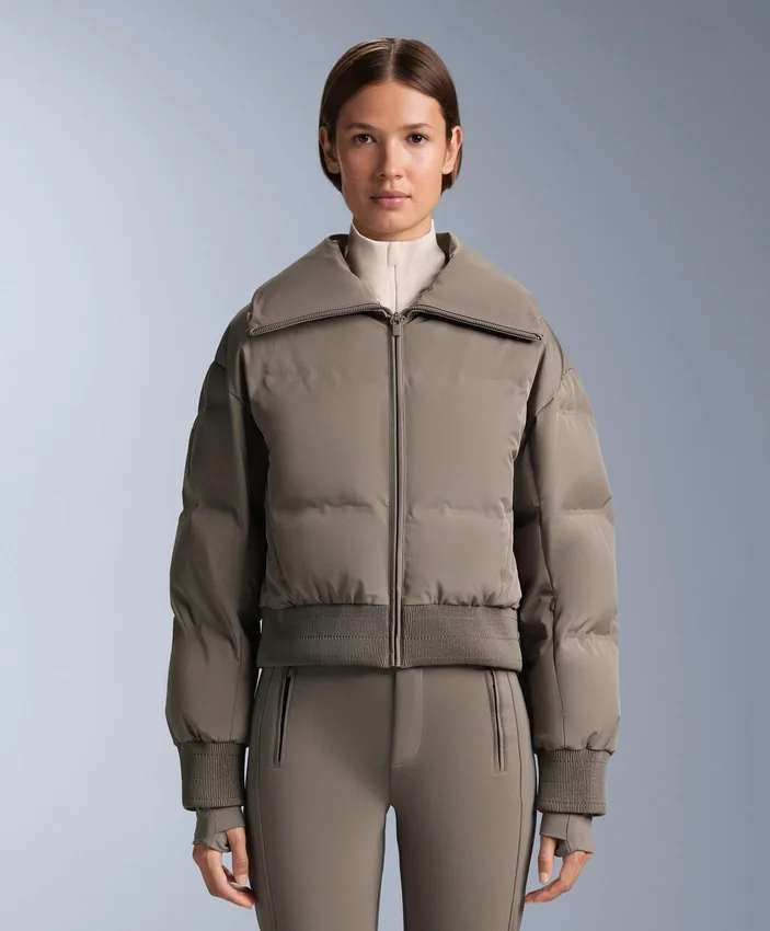 Casaco Minardi Piume Ski resistente à água, 80% de penugem e 20% de penas Casaco Minardi Piume Ski resistente à água, 80% de penugem e 20% de penas