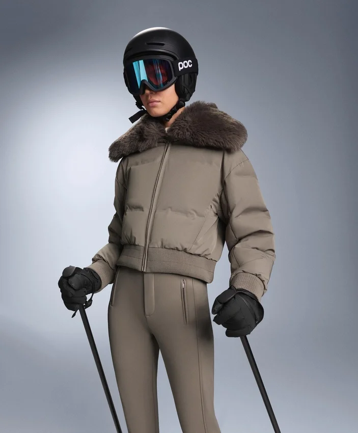 Casaco Minardi Piume Ski resistente à água, 80% de penugem e 20% de penas Casaco Minardi Piume Ski resistente à água, 80% de penugem e 20% de penas