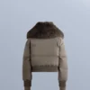 Casaco Minardi Piume Ski resistente à água, 80% de penugem e 20% de penas Casaco Minardi Piume Ski resistente à água, 80% de penugem e 20% de penas