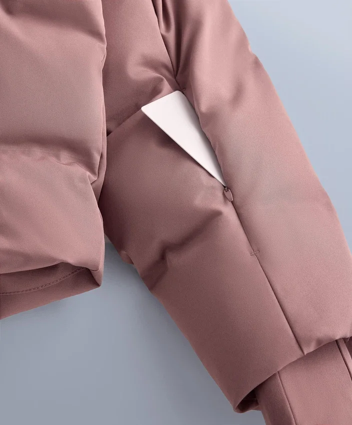 Casaco Minardi Piume Ski resistente à água, 80% de penugem e 20% de penas Casaco Minardi Piume Ski resistente à água, 80% de penugem e 20% de penas