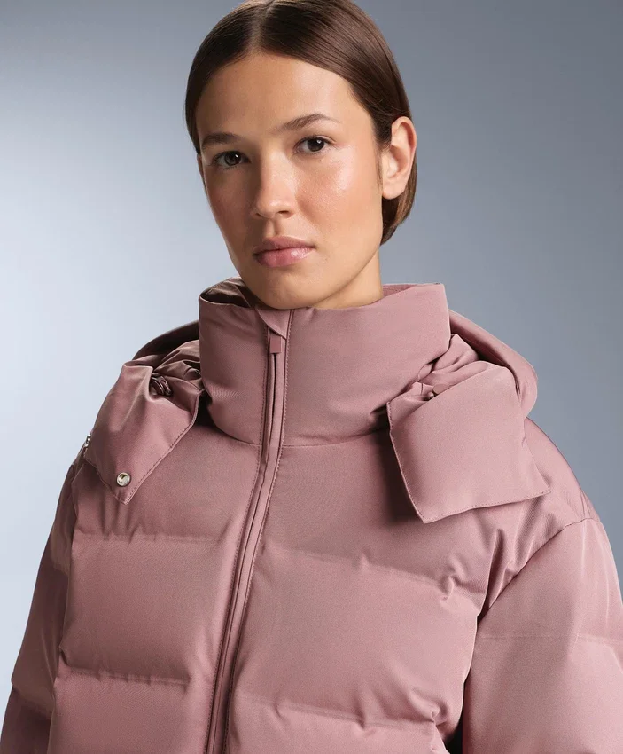 Casaco Minardi Piume Ski resistente à água, 80% de penugem e 20% de penas Casaco Minardi Piume Ski resistente à água, 80% de penugem e 20% de penas