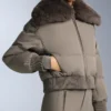 Casaco Minardi Piume Ski resistente à água, 80% de penugem e 20% de penas Casaco Minardi Piume Ski resistente à água, 80% de penugem e 20% de penas