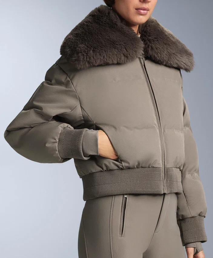 Casaco Minardi Piume Ski resistente à água, 80% de penugem e 20% de penas Casaco Minardi Piume Ski resistente à água, 80% de penugem e 20% de penas