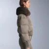 Casaco Minardi Piume Ski resistente à água, 80% de penugem e 20% de penas Casaco Minardi Piume Ski resistente à água, 80% de penugem e 20% de penas