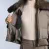 Casaco Minardi Piume Ski resistente à água, 80% de penugem e 20% de penas Casaco Minardi Piume Ski resistente à água, 80% de penugem e 20% de penas