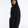 Casaco Soft Touch com cinto e toque suave com modal Casaco Soft Touch com cinto e toque suave com modal