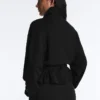 Casaco Soft Touch com cinto e toque suave com modal Casaco Soft Touch com cinto e toque suave com modal