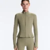 Casaco técnico Evermove com peplum Casaco técnico Evermove com peplum