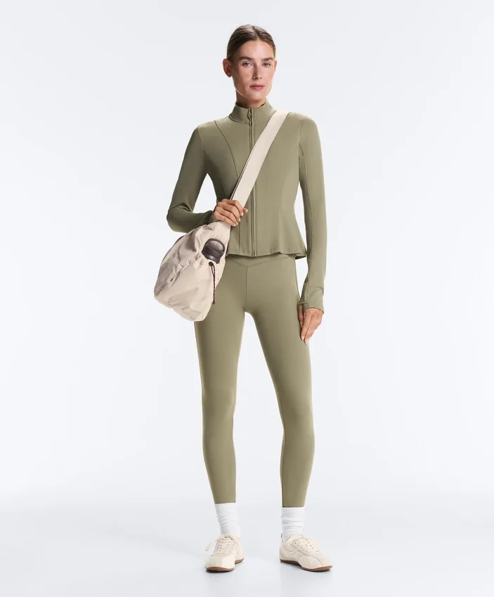 Casaco técnico Evermove com peplum Casaco técnico Evermove com peplum