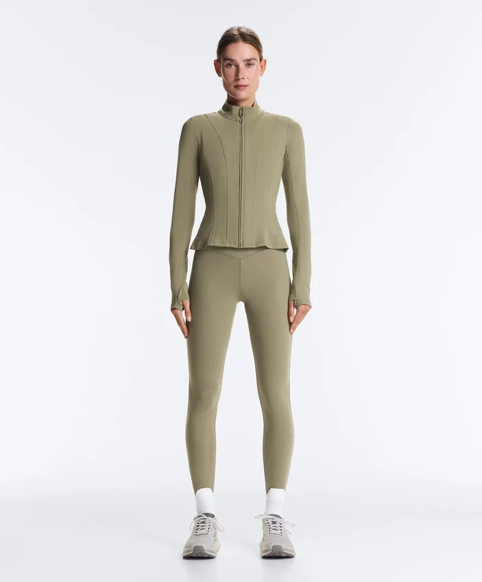 Casaco técnico Evermove com peplum Casaco técnico Evermove com peplum