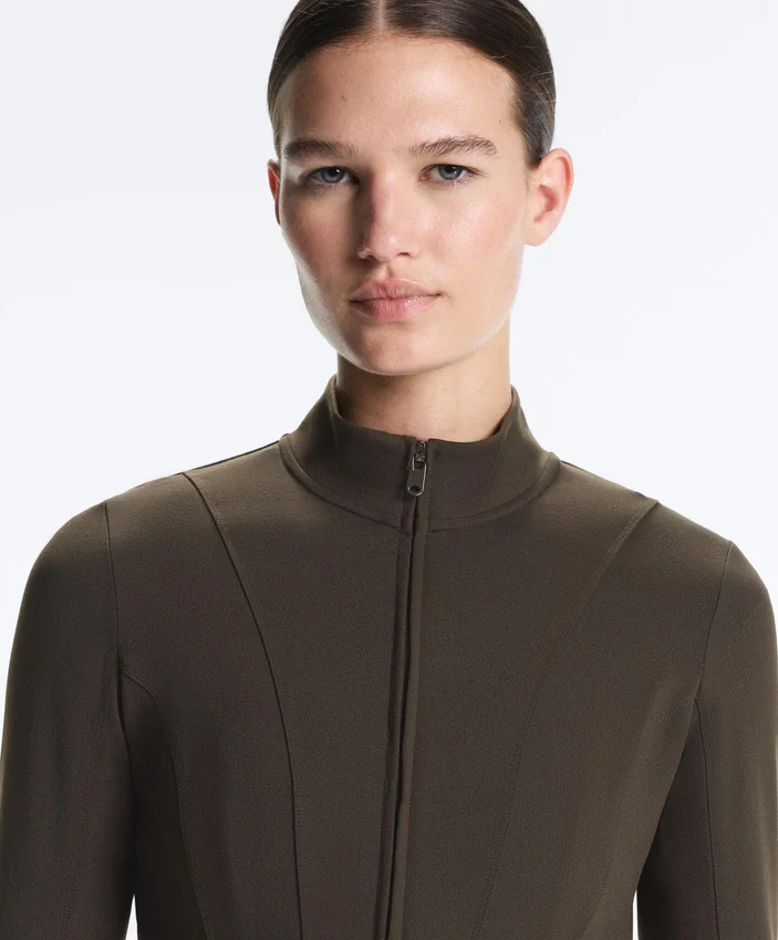 Casaco técnico Evermove com peplum Casaco técnico Evermove com peplum