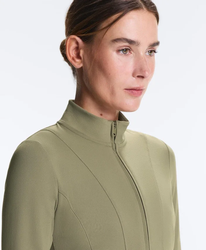Casaco técnico Evermove com peplum Casaco técnico Evermove com peplum