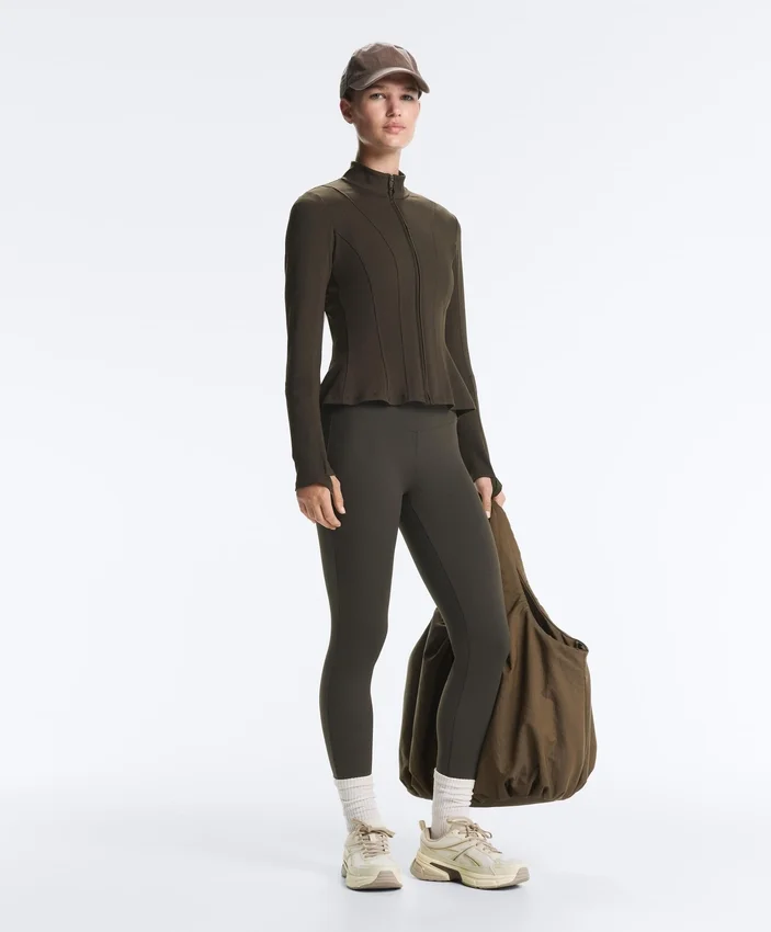 Casaco técnico Evermove com peplum Casaco técnico Evermove com peplum