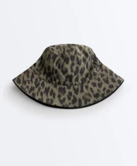 Chapéu impermeável 10K com padrão leopardo Chapéu impermeável 10K com padrão leopardo