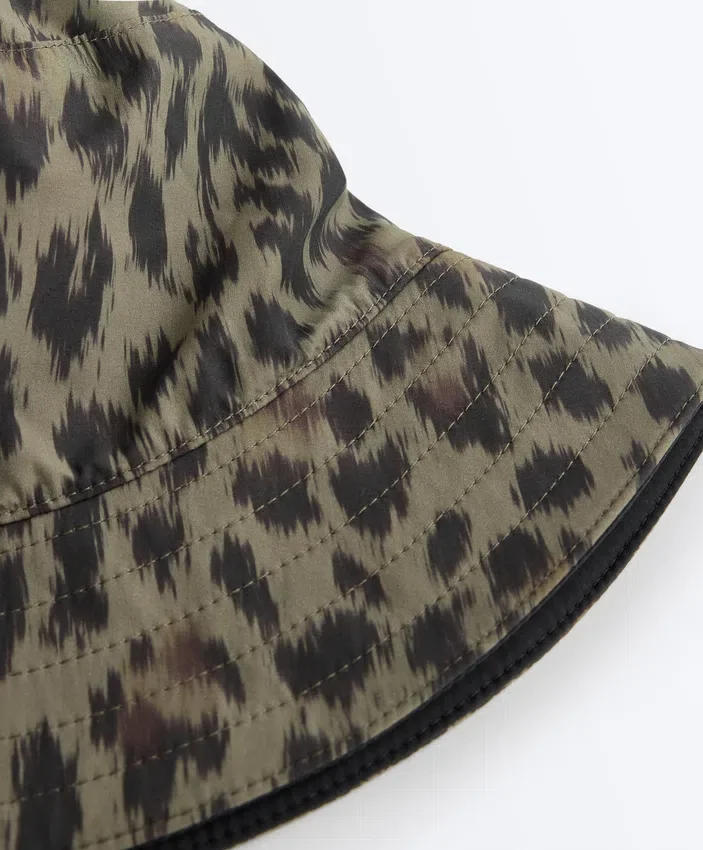 Chapéu impermeável 10K com padrão leopardo Chapéu impermeável 10K com padrão leopardo