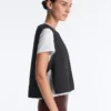 Colete fino acolchoado em nylon Colete fino acolchoado em nylon