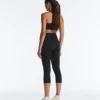 Compressive Cross-Back Sports Bra with Firm Support